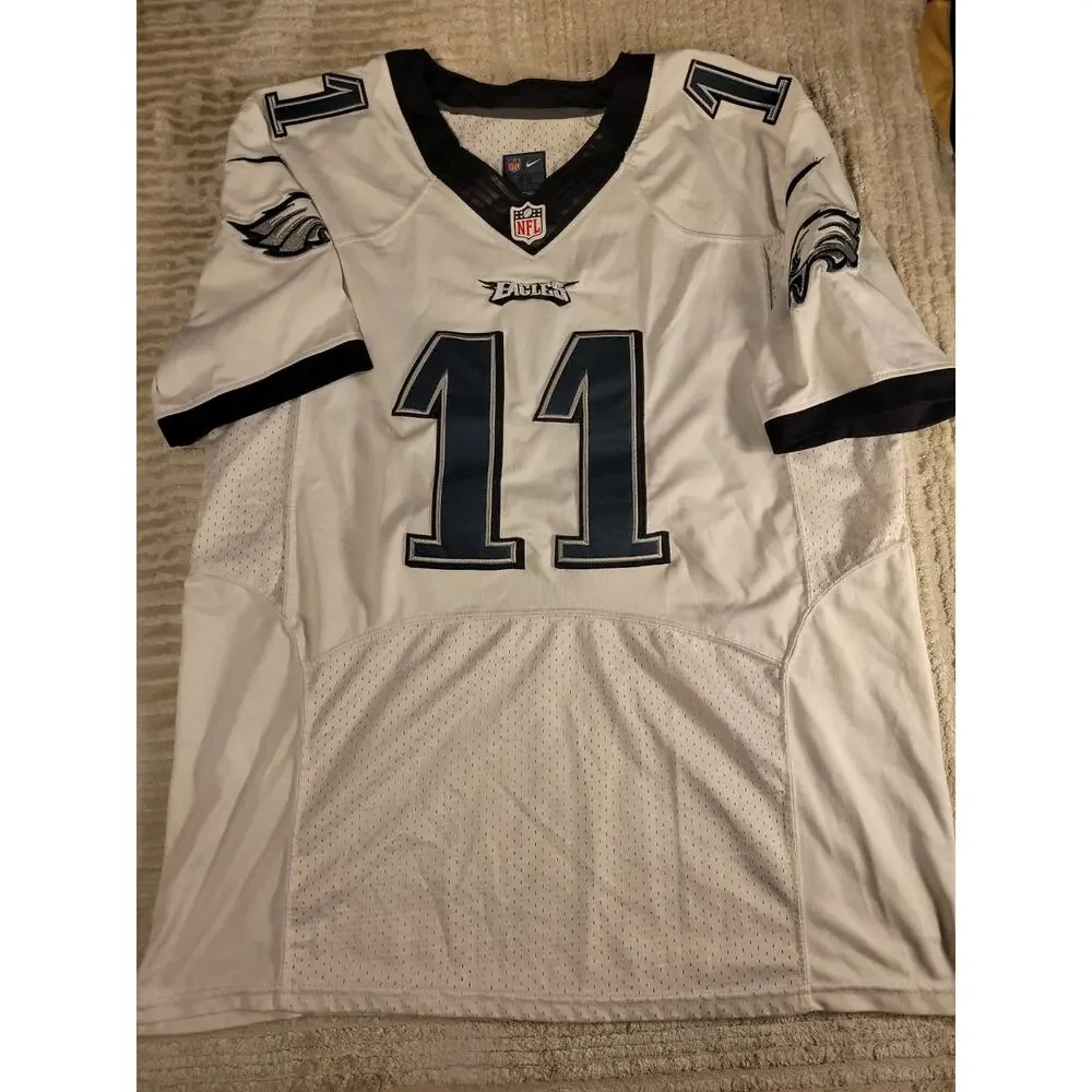 Nike Carson Wentz Philadelphia Eagles Jersey Mens Size Large 44 Football Adult